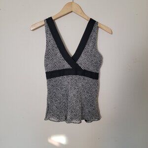 Super Cute Whimsigoth Y2K V-Neck Blouse Size 6P